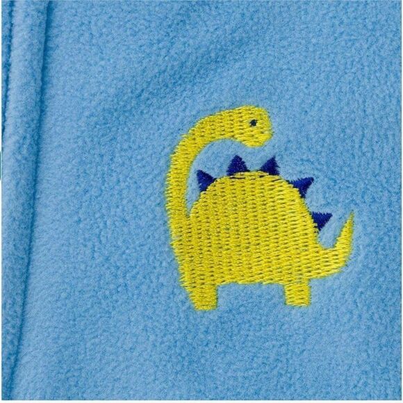 Gerber Baby & Toddler Blue Dinosaur Microfleece Sleepers2-Pack NWT 6-9 months - Picture 5 of 13